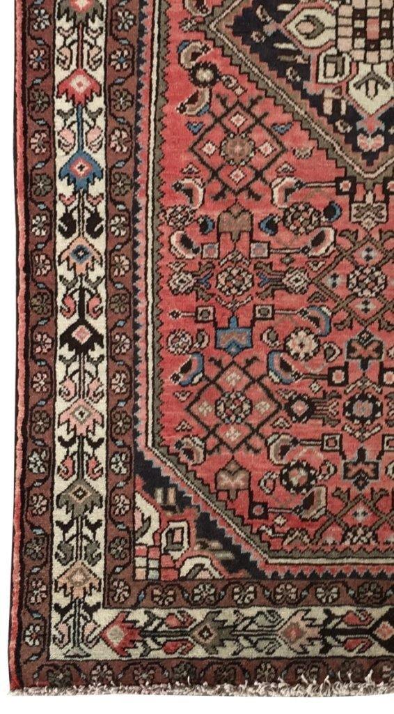 4x7 Authentic Hand-knotted Persian Hamadan Rug - Iran - bestrugplace