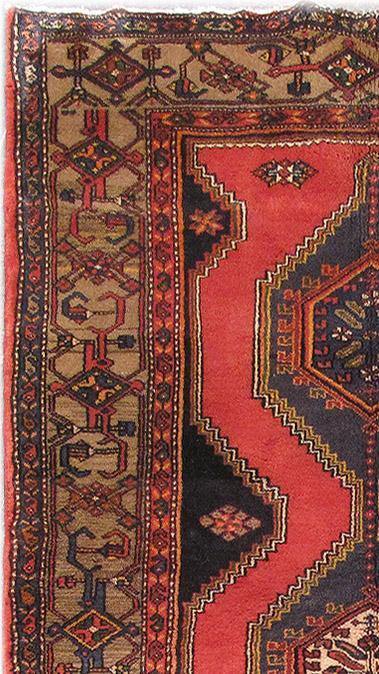 Luxurious 4x7 Authentic Hand-knotted Persian Hamadan Rug - Iran - bestrugplace