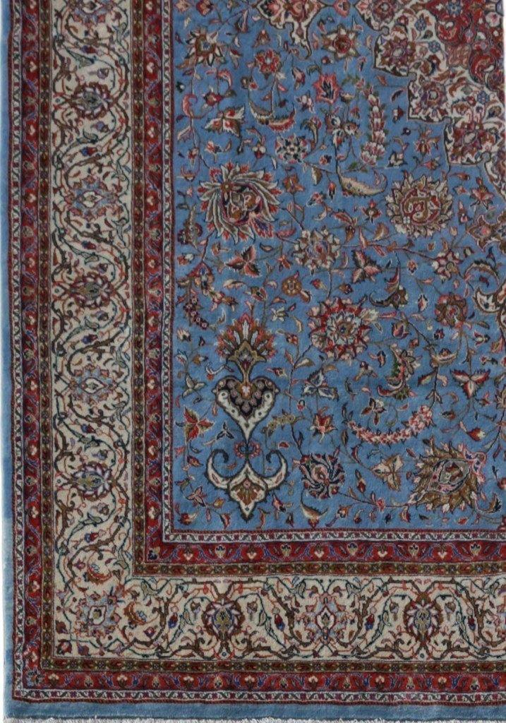 9x13 Authentic Hand-knotted Persian Signed Sarouk Rug - Iran - bestrugplace