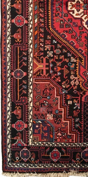 4x6 Authentic Hand-knotted Persian Hamadan Rug - Iran - bestrugplace