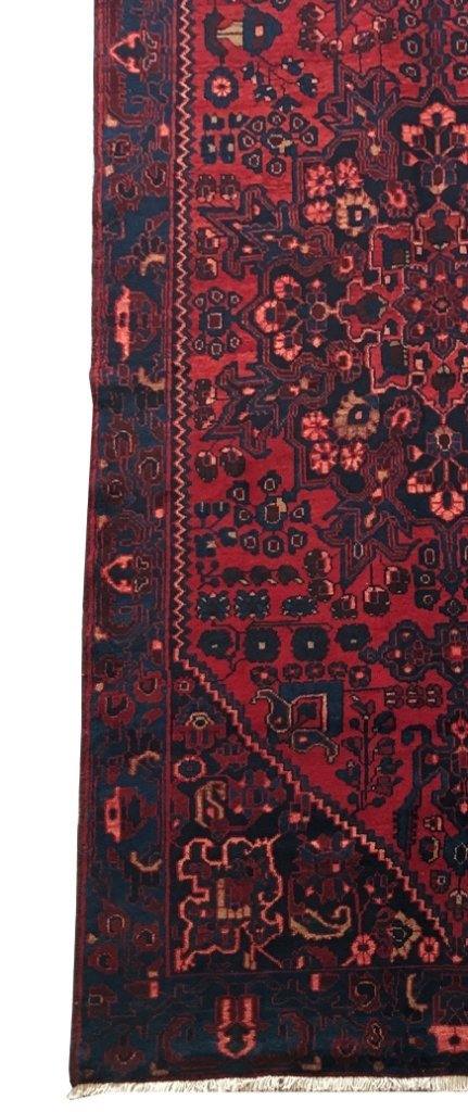 5x14 Authentic Hand-knotted Persian Hamadan Rug - Iran - bestrugplace