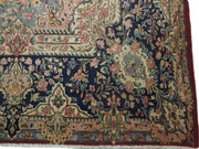 10x13 Authentic Hand Knotted Semi-Antique Persian Kerman Rug - Iran - bestrugplace