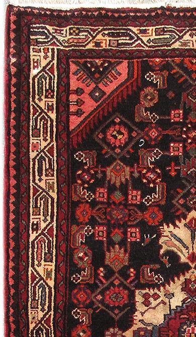 Luxurious 4x7 Authentic Hand-knotted Persian Hamadan Rug - Iran - bestrugplace