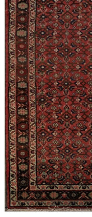 3x11 Authentic Hand-knotted Persian Hamadan Rug - Iran - bestrugplace