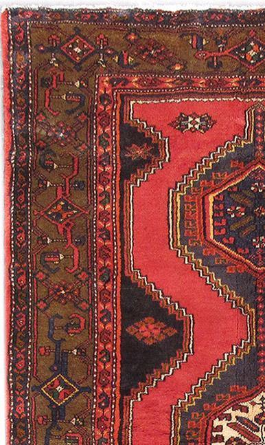 Luxurious 4x7 Authentic Hand-knotted Persian Hamadan Rug - Iran - bestrugplace