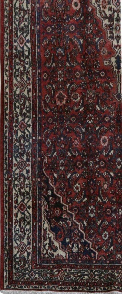 5x14 Authentic Hand-knotted Persian Hamadan Rug - Iran - bestrugplace