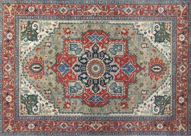 8x10 Serapi Rug - India - bestrugplace