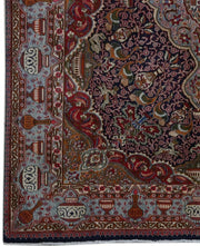 10x13 Authentic Hand-knotted Persian Signed Kashmar Rug - Iran - bestrugplace