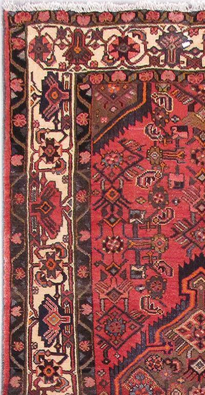 Luxurious 4x8 Authentic Hand-knotted Persian Hamadan Rug - Iran - bestrugplace