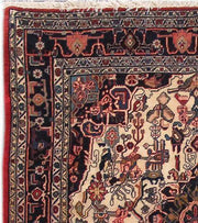 Luxurious 5x6 Authentic Hand-knotted Persian Hamadan Rug - Iran - bestrugplace