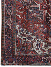 8x12 Authentic Hand-knotted Persian Heriz Rug - Iran - bestrugplace