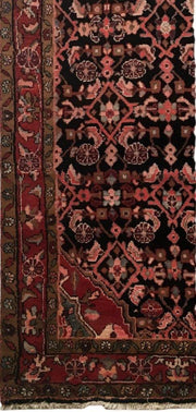 4x11 Authentic Hand-knotted Persian Hamadan Rug - Iran - bestrugplace