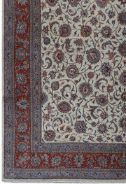 13x19 Authentic Hand-knotted Persian Signed Sarouk Rug - Iran - bestrugplace