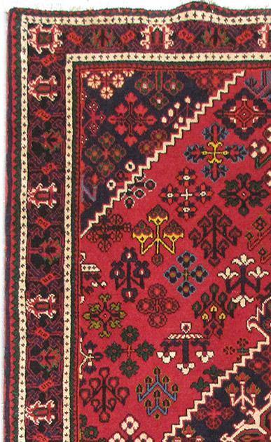 Luxurious 4x7 Authentic Hand-knotted Persian Hamadan Rug - Iran - bestrugplace