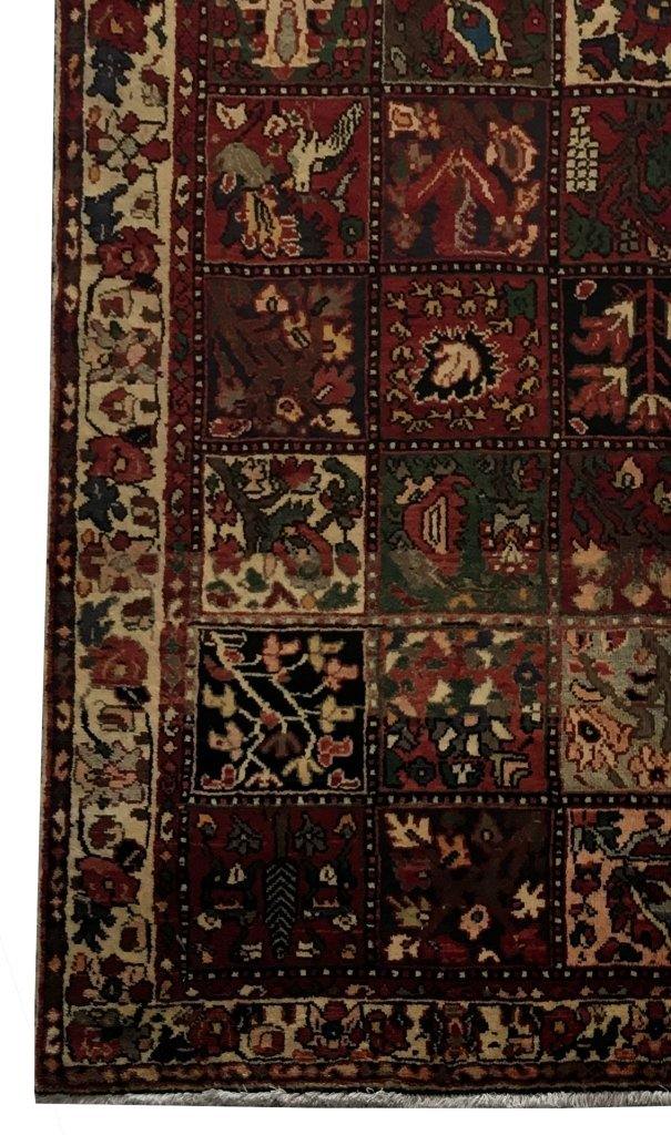 6x10 Authentic Hand-knotted Persian Bakhtiari Rug - Iran - bestrugplace