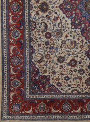 10x13 Authentic Hand-knotted Persian Signed Kashmar Rug - Iran - bestrugplace