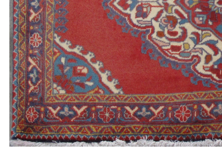 3' x 2' Red Persian Roodbar Rug