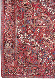 Luxurious 10x13 Authentic Hand-knotted Persian Heriz Rug - Iran - bestrugplace