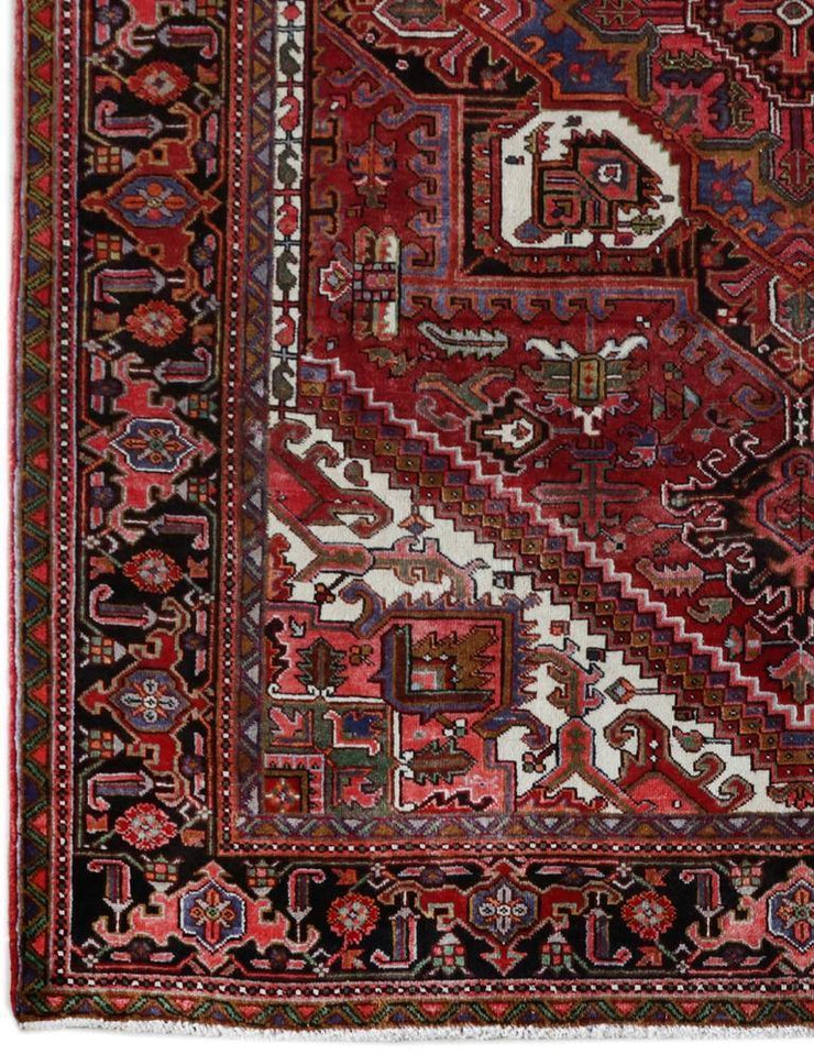 9x11 Authentic Hand-knotted Persian Heriz Rug - Iran - bestrugplace