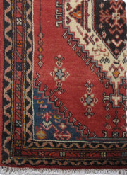 2' x 3' Red Persian Hamadan Rug