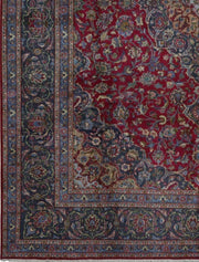 10x13 Authentic Hand-knotted Persian Kashmar Rug - Iran - bestrugplace