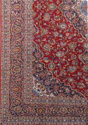 9x12 Authentic Hand-knotted Persian Signed Kashan Rug - Iran - bestrugplace