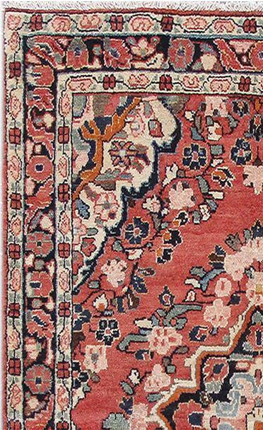 Luxurious 4x6 Authentic Hand-knotted Persian Hamadan Rug - Iran - bestrugplace