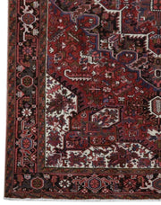 9x11 Authentic Hand-knotted Persian Heriz Rug - Iran - bestrugplace