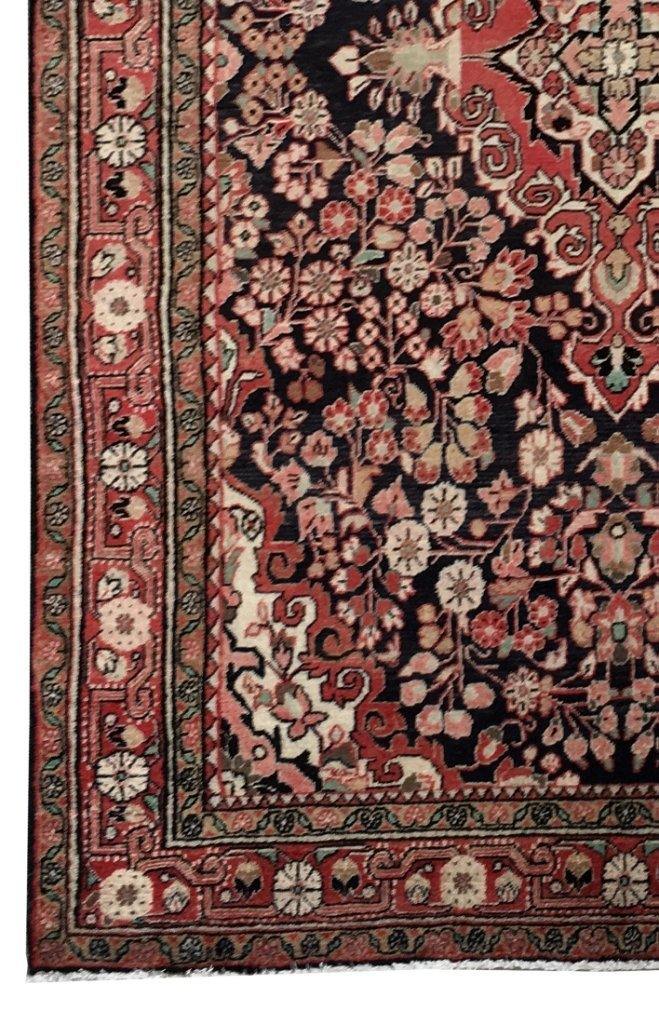 4x7 Authentic Hand-knotted Persian Jozan Rug - Iran - bestrugplace