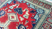 7' x 11' Red Persian Ardebil Rug