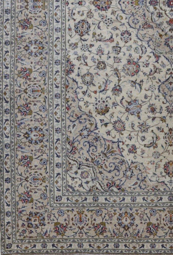 8x12 Authentic Hand-knotted Persian Signed Kashan Rug - Iran - bestrugplace