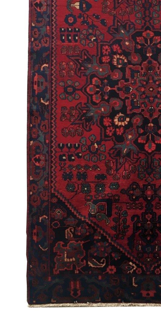 5x13 Authentic Hand-knotted Persian Hamadan Rug - Iran - bestrugplace