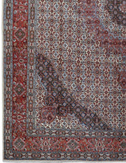 10x13 Authentic Hand-knotted Persian Signed Moud Rug - Iran - bestrugplace