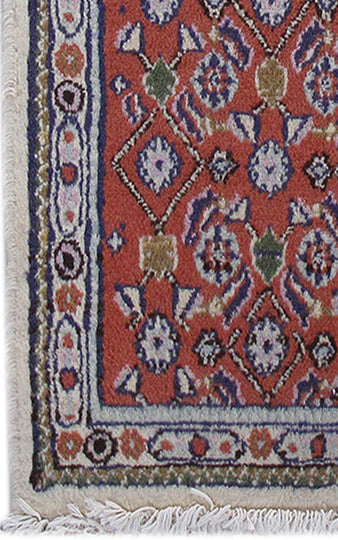 2' x 3' Red Persian Moud Rug