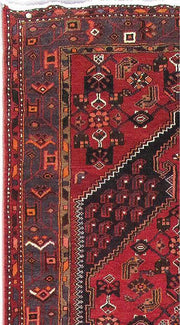 Luxurious 4x8 Authentic Hand-knotted Persian Hamadan Rug - Iran - bestrugplace