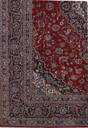 10x13 Authentic Hand-knotted Persian Signed Kashan Rug - Iran - bestrugplace