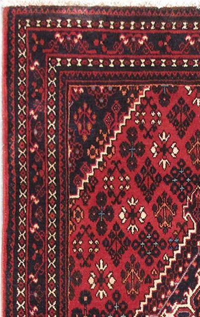 Luxurious 4x7 Authentic Hand-knotted Persian Hamadan Rug - Iran - bestrugplace