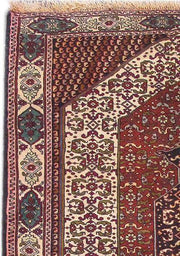 Luxurious 4x6 Authentic Hand-knotted Persian Hamadan Rug - Iran - bestrugplace