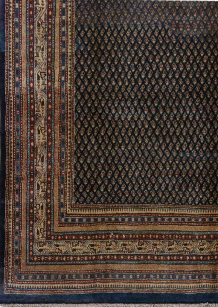 9x13 Authentic Hand-knotted Persian Hamadan Rug - Iran - bestrugplace