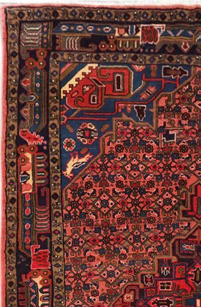 Luxurious 5x8 Authentic Hand-knotted Persian Hamadan Rug - Iran - bestrugplace