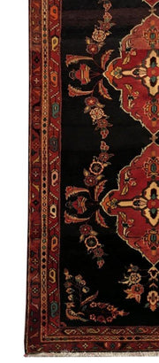 5x13 Authentic Hand-knotted Persian Hamadan Rug - Iran - bestrugplace