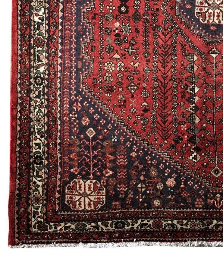 5x7 Authentic Hand-knotted Persian Abadeh Rug - Iran - bestrugplace