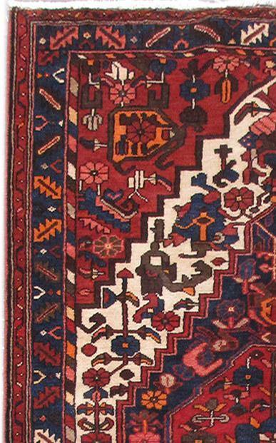 Luxurious 4x7 Authentic Hand-knotted Persian Hamadan Rug - Iran - bestrugplace