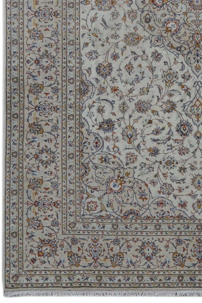 7x11 Authentic Hand-knotted Persian Signed Kashan Rug - Iran - bestrugplace