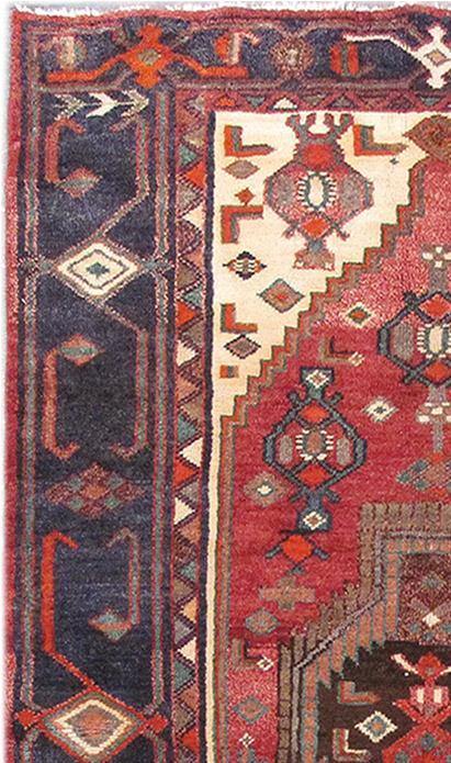 Luxurious 4x7 Authentic Hand-knotted Persian Hamadan Rug - Iran - bestrugplace