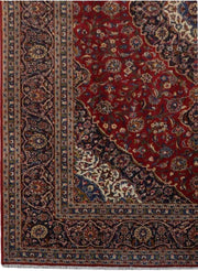 10x13 Authentic Hand-knotted Persian Signed Kashan Rug - Iran - bestrugplace