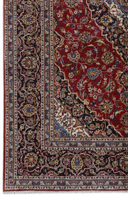 8x11 Authentic Hand-knotted Persian Signed Kashan Rug - Iran - bestrugplace