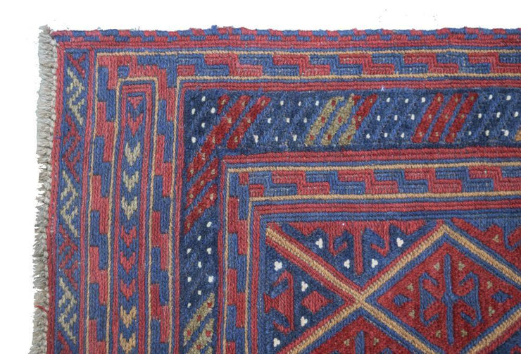 4x4 Mashwani Baluch Tribal Rug - Afghanistan - bestrugplace