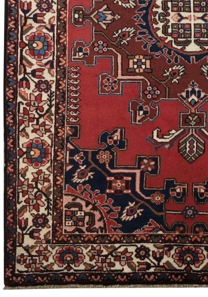 5x6 Authentic Hand-knotted Persian Hamadan Rug - Iran - bestrugplace