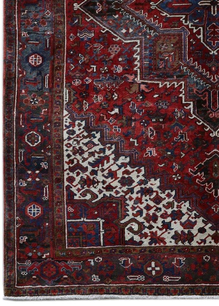 7x10 Authentic Hand-knotted Persian Heriz Rug - Iran - bestrugplace